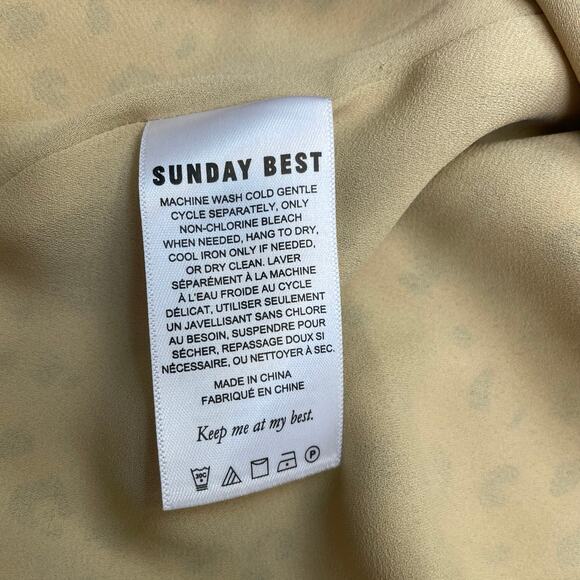 Sunday Best Aritzia cheetah print tank mini dress women's size 8 - Picture 6 of 12